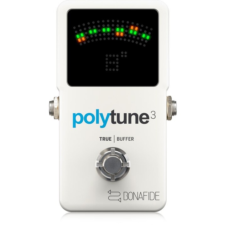 TC Electronic PolyTune 3 polyphoner Stimmgerät weiß