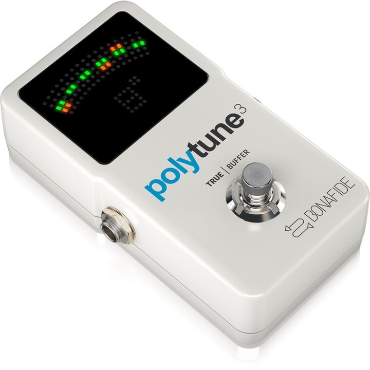 TC Electronic PolyTune 3 accordeur polyphonique blanc