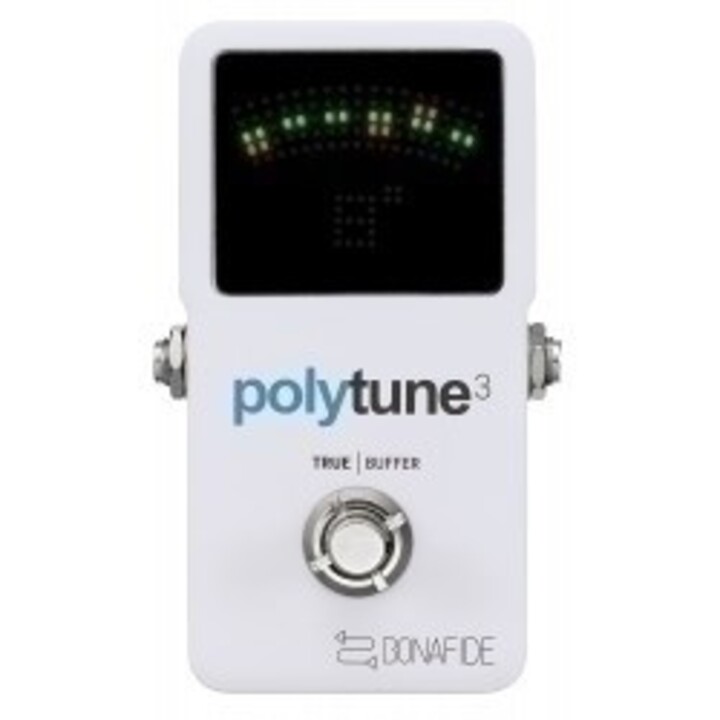 TC Electronic PolyTune 3 afinador polifônico branco