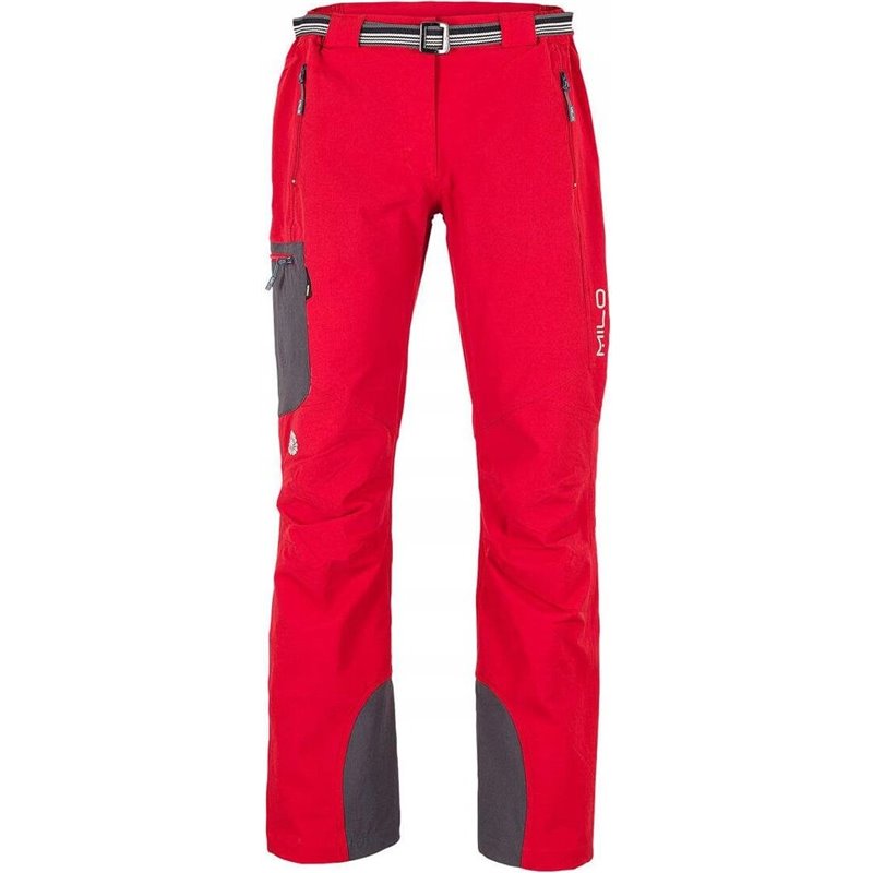 Milo vino Damen Wanderhose - rot