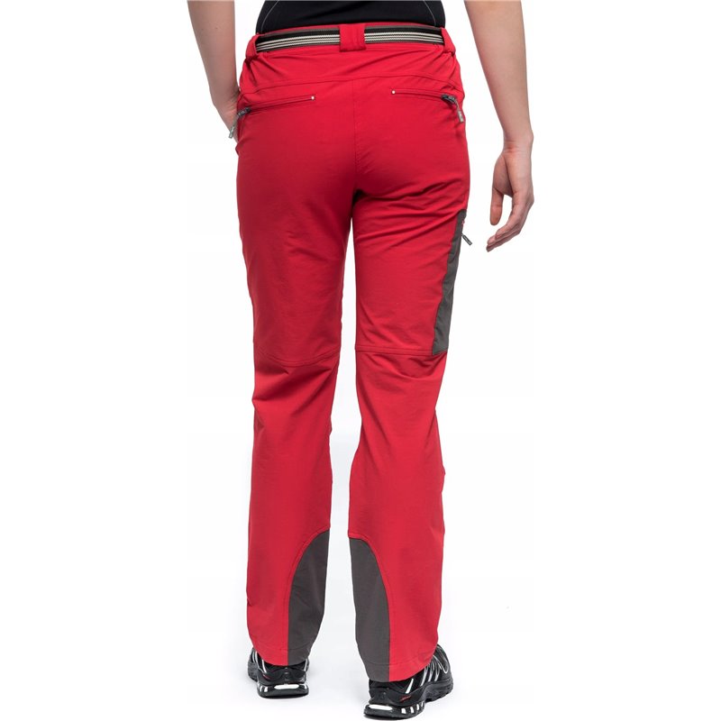 Milo vino Damen Wanderhose - rot