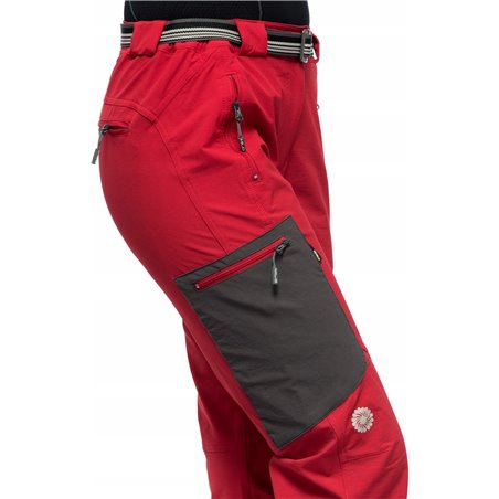 Milo vino lady hiking pants - red