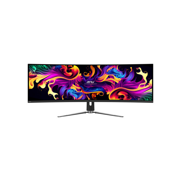 Msi Mpg 491cqp Qd-oled-Bildschirm für PC 124,5 cm (49") 5120 x 1440 Pixel Dqhd Qdoled Schwarz