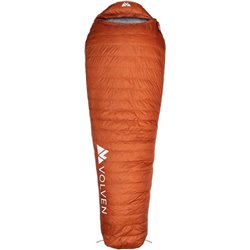 Saco de dormir Narvi 400-naranja-derecha