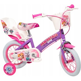 Paw Patrol Bicicletta per Bambini 12" Viola 1280 Bambina TOIMSA