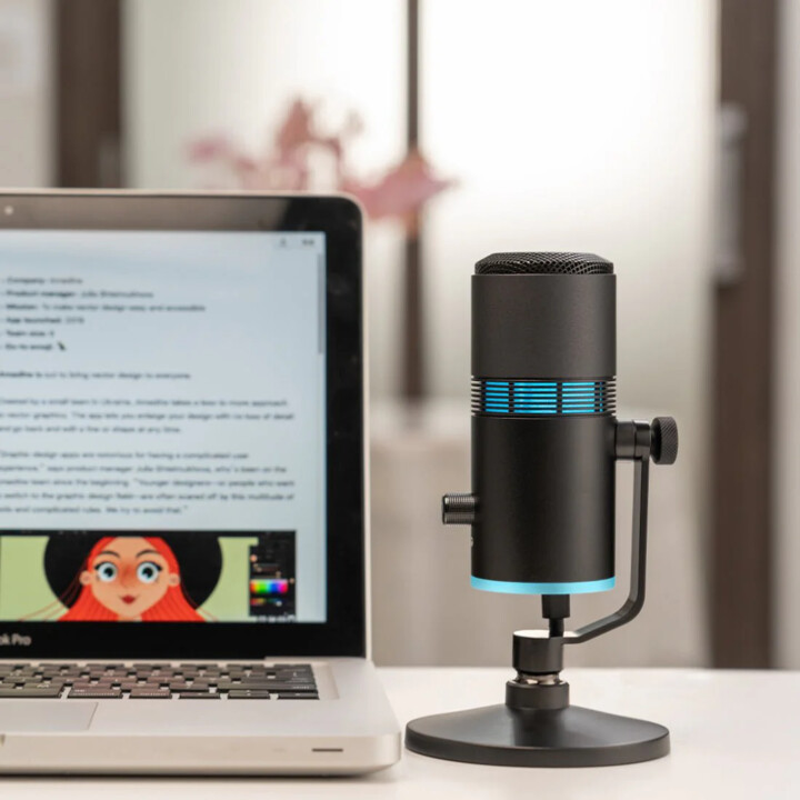 Microphone Thronmax Capsule V8 96Khz RVB