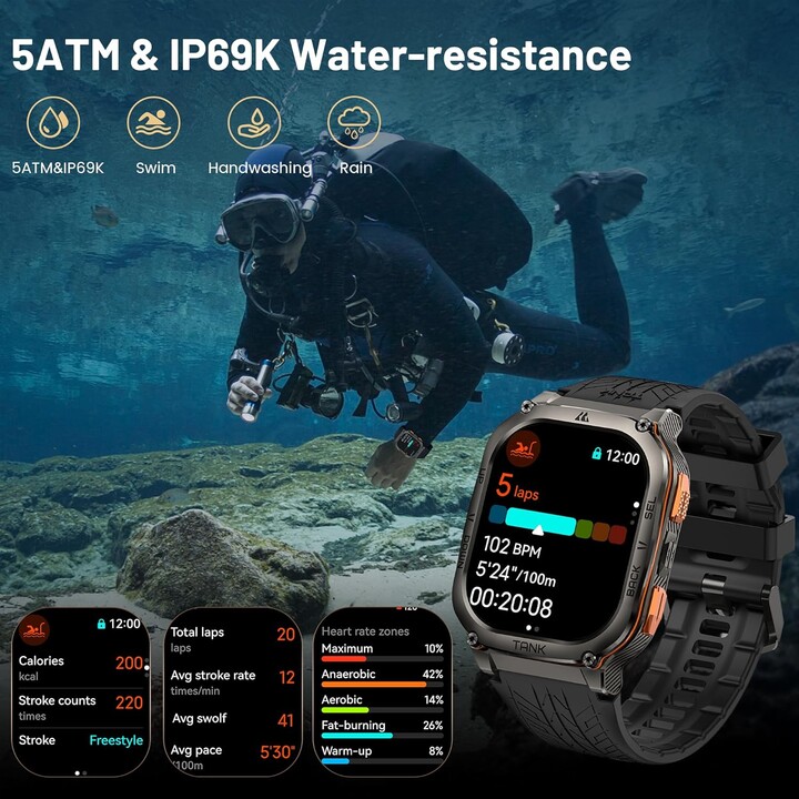 Kospet Tank M3 Ultra Noir 
