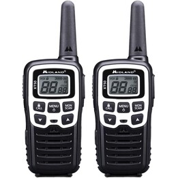 Midland XT50 Adventure PMR Set di kit walkie-talkie, 2x radio con portata fino a 8 km