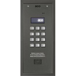 ACO CDNP7ACC ST PORTE INTERPHONE LCD PANNEAU CHAUFFANT. 