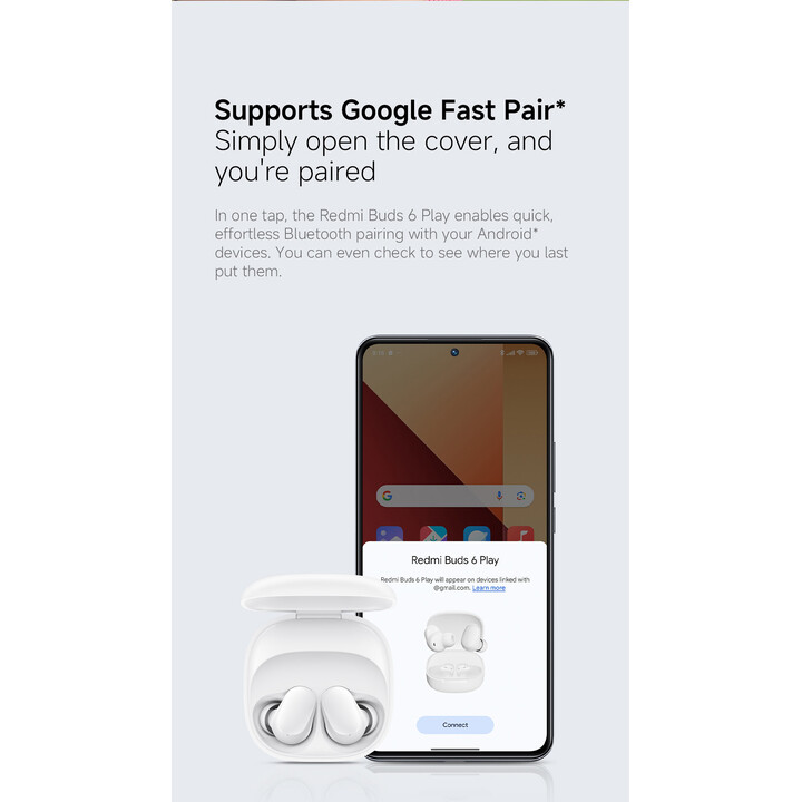Xiaomi Redmi Buds 6 Gioca Bianco