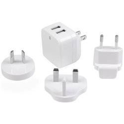 Startech 2-Port Cargador de pared USB para Tablets Smartphones - Energía alta