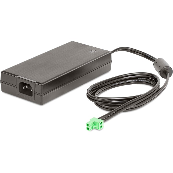 StarTech 160W Universal DC Power Adapter 24V/6.6A 1.2mtr 2-Wire Cord, 2/3-Pin Terminal Blocks 100-240V