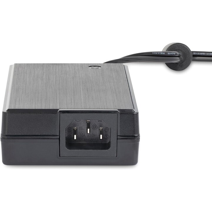 StarTech 160W Adaptador de corriente CC universal 24V/6.6A 1.2mtr Cable de 2 hilos, Bloques de terminales de 2/3 pines 100-240V