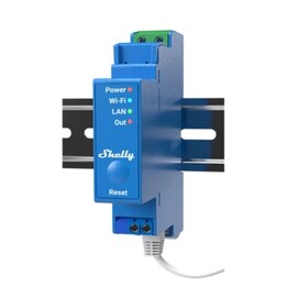 Shelly Relais "Pro 1" WLAN LAN Max. 16A 1 Kanal 1 Phase BT DIN-Rail