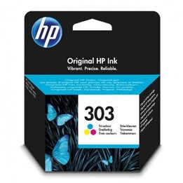 HP 303 TRI-COLOR ORIGINAL INK/EN/RU/FR/PL/CZ/HU CARTRIDGE