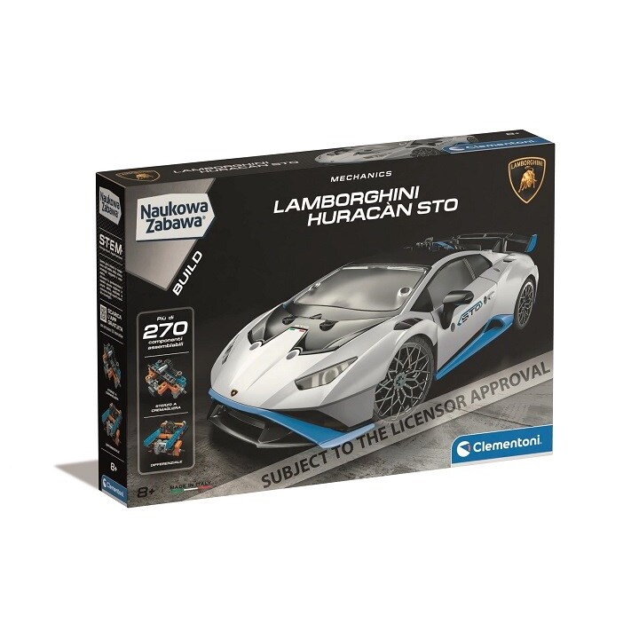 Clementoni Scientific fun. Mechanics laboratory. Lamborghini Huracan STO 50917