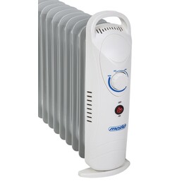 Mesko Home MS7805 Radiatore olio elettrico bianco da interno 1000W