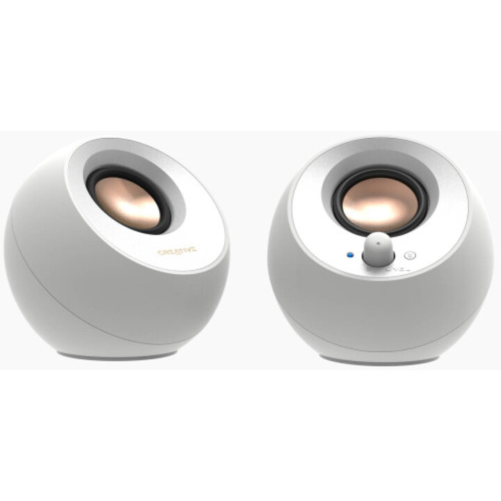 Creative Pebble V3 Bluetooth Blanc