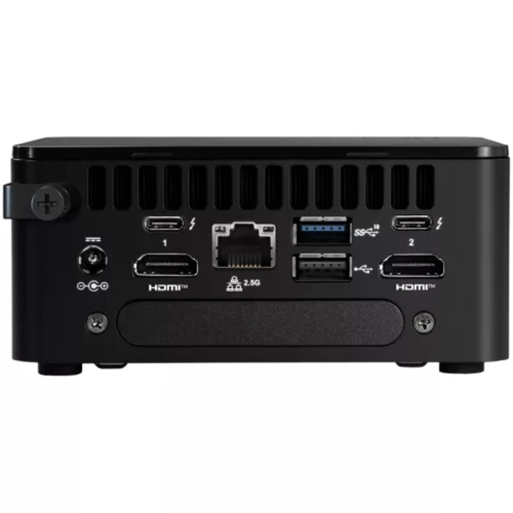 Asus Nuc Rnuc13l3hv500000i (alto) Liberty Canyon Raptor Lake-p Rpl-p 28w Vpro (i5-1350p) GPU integrada. Sem fio.
