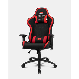 Drift Dr110br Videospiel-Stuhl, Gaming-Sitz, gepolsterter Sitz, Schwarz, Rot
