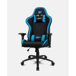 Drift Dr110bl Videospiel-Stuhl, Gaming-Sitz, gepolsterter Sitz, Schwarz, Blau