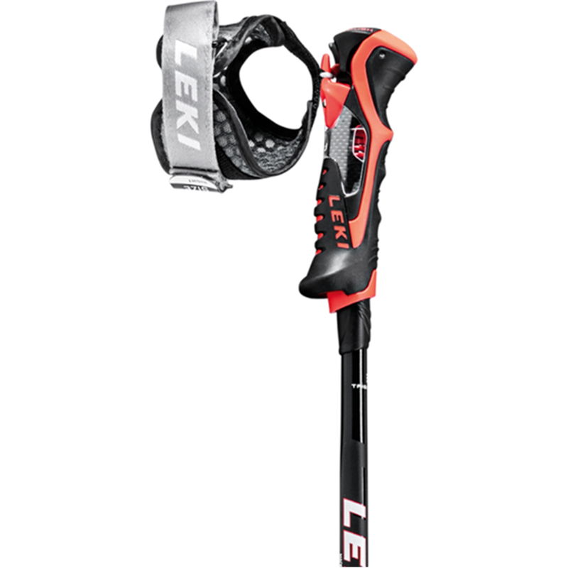 LEKI STICKS 3D AIRFOIL negro/rojo 130