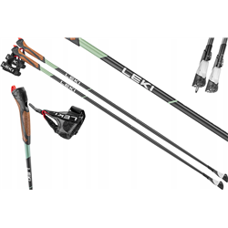 LEKI POLES Nordic Walking Smart Response green 110