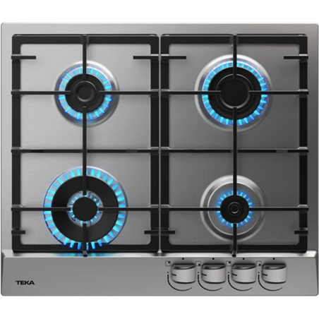 Placa e Gas Teka GZC 64320 XB 60 cm 4 Zonas Plata