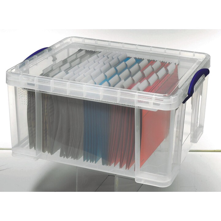 Boîte de rangement Really Useful Box 48,0 l - 60,0 x 40,0 x 31,5 cm transparente