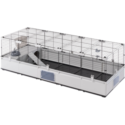 FERPLAST Modular 4 - gaiola para coelho doméstico e porquinho da índia - 179 x 72 x 56cm