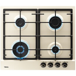Teka Gas Hob GSC 64320 RBC VN OB (E4) 4 Zones Vanilla