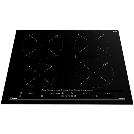 Placa de cocción Teka ITC 64630 BK MST 4 Zonas 60cm Negro