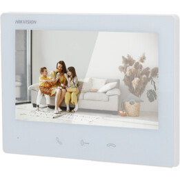 HIKVISION MONITOR DE TIMBRE DE VIDEO DE 2 HILOS DS-KH7300EY-WTE2/Blanco