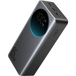 Joyroom Digital Display JR-PBF05 30000mAh 65W PD 3.0 QC 3.0 Banco de energía 1x USB-A 2x USB-C con cable
