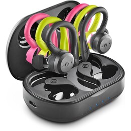 Cuffie sportive Bluetooth NGS Ártica Jogger con custodia di ricarica/ Autonomia 10 ore/ Nero