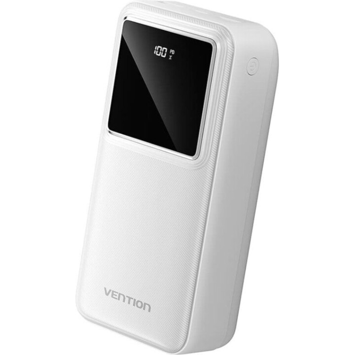 Powerbank 30000mAh Vention FHMW0/ 22.5W/ White