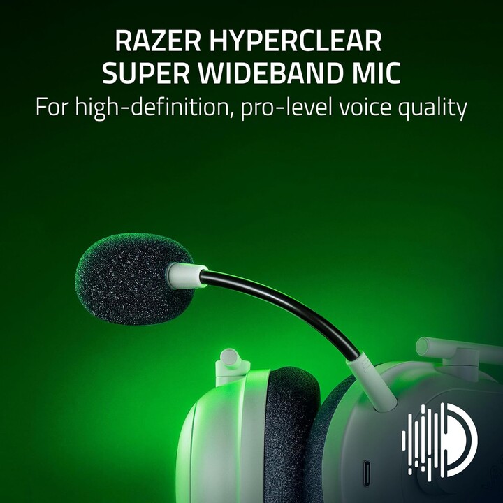 Cuffie da gioco Razer | BlackShark V2 Pro (licenza Xbox) | Senza fili | Sopra l orecchio | Microfono | Cancellazione del rum