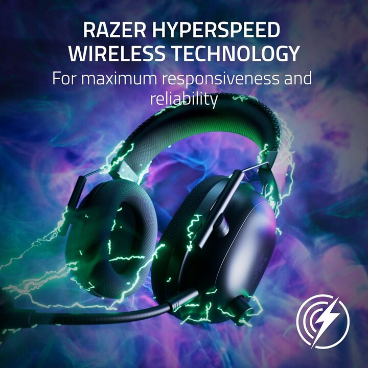 Razer Auriculares para juegos | BlackShark V2 Pro (Xbox Con licencia) | Wireless | Over-Ear | Micrófono | Noise canceling | Bla