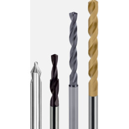 CARBIDE DRILL BIT FI 5.00 44/82MM 5xD HA6 VHM AT X-DRILL*** DIN 6537
