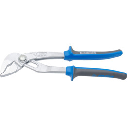 Unior 447/1HPP tenacilla universal con botón 240 mm roja
