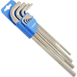 BALL HEX KEYS SET OF 9 PCS 1.5-10MM UNIOR