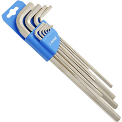 LLAVES HEXAGONALES DE BOLA JUEGO 9 PZS 1.5-10MM UNIOR