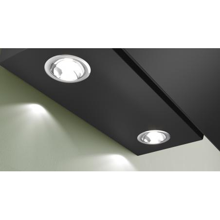Bosch Serie 2 DWK65DK60 campana De pared Negro 430 m³/h A