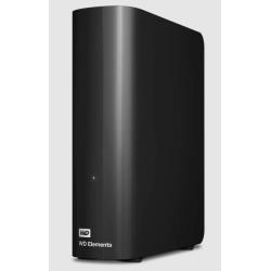 Disco rígido externo Western Digital Elements para desktop 20 Tb USB tipo A 2.0/3.2 Gen 1 (3.1 Gen 1) preto