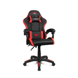 Drift Dr35br Gaming-Stuhl, PC-Gaming-Stuhl, gepolsterter Sitz, Schwarz, Rot