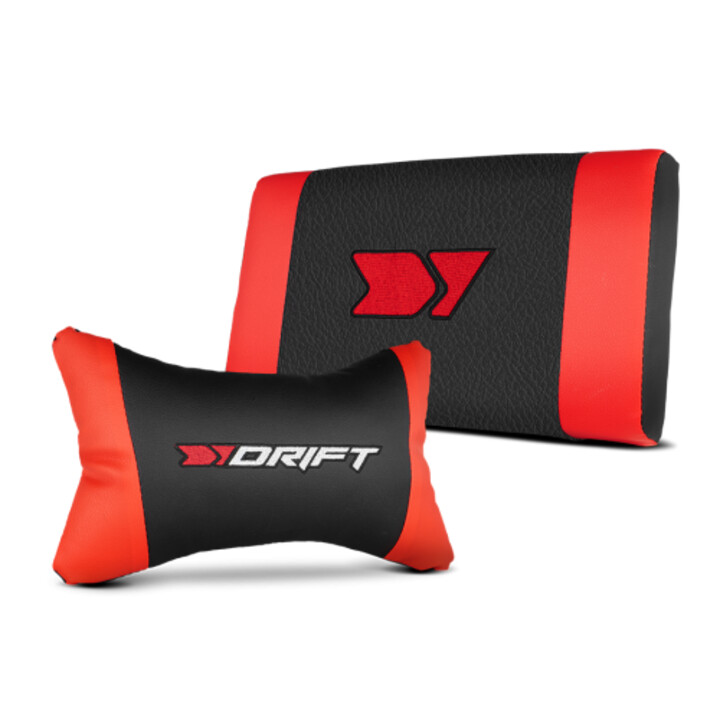 Drift Dr35br Silla Para Videojuegos Silla Para Videojuegos De Pc Asiento Acolchado Negro, Rojo