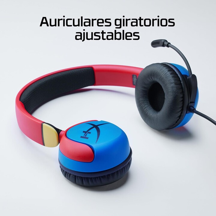 Hyperx Cloud Mini: cuffie da gioco per bambini Multicolor