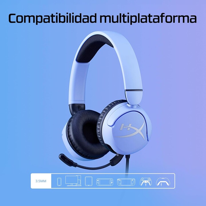 Hyperx Cloud Mini : casque de jeu pour les enfants Multicolor
