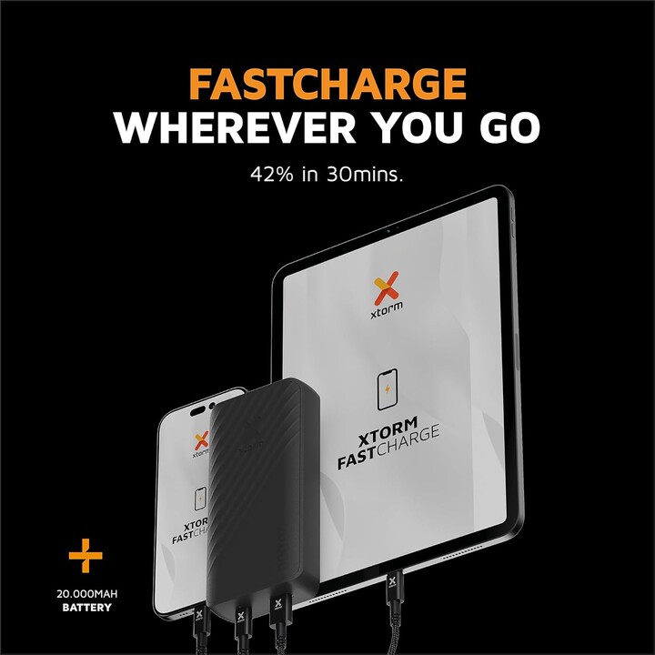 Powerbank 20000mAh Xtorm GO2 XG2201/ 15W/ Carbon Black