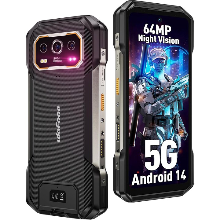 Ulefone Armor 27 Pro 12GB 256GB NFC Dual Sim Preto